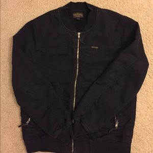 True religion bomber jacket small-black